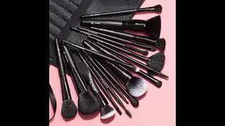 E.l.f. Ultimate Makeup Brush Set & Travel Roll, 17-Piece Brush Kit,