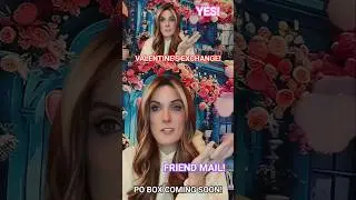 Обменяйтесь со мной подарками на День святого Валентина! Друзья! #friendmail #valentinesday #shor...