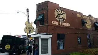 Tour of Sun Studio: Johnny Cash, Jerry Lee Lewis, Elvis Presley  et al, started here in Memphis, TN