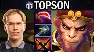 OG.TOPSON MONKEY KING WITH ECHO SABRE - DESO - DOTA 2 7.29 GAMEPLAY
