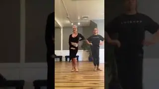 Jackson Dancesport: working on footwork, foot placement and proper posture. Rumba basics