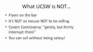 UCSW 01 Intro Preview