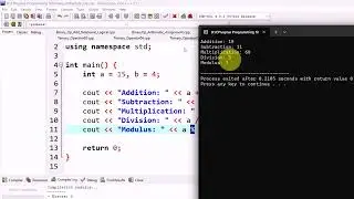 Lecture:19  |Binary Operator in C++ |Arithematic Operator| Assignment Operator| Logical Operators