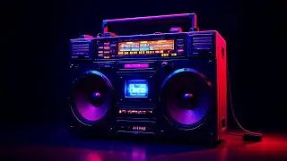 Retro Boombox 80s ✨ Nostalgic Chillwave Synthwave Mix