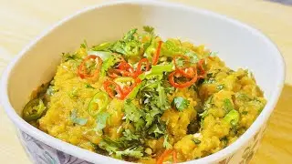 Shaljam Ka Bharta Recipe By Kitchen | Spicy Mashed Turnip | शलजम का भरता