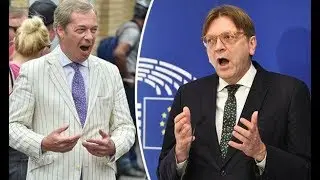 Nigel Farage and Guy Verhofstadt clash over EU army to face Russia
