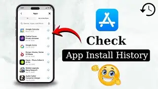 How to Check Installed App History on iPhone | iPhone App Install History