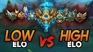 Real Difference between LOW and HIGH ELO (League of Legends)