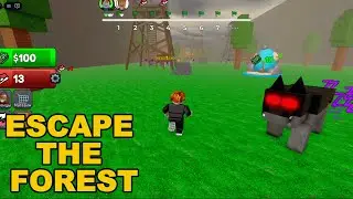 I Tried To Escape The Forest in Roblox   🌲😱