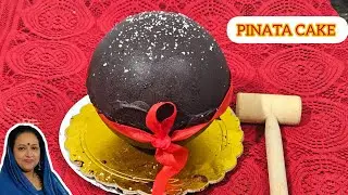 Pinata cake/Whole Sphere Pinata Cake/Full Chocolate pinata cake kaise banaye/Best Pinata Cake 
