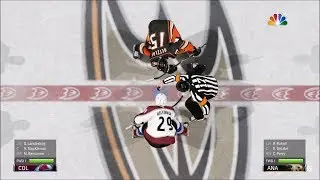 NHL 19 - Anaheim Ducks vs Colorado Avalanche - Gameplay (HD) [1080p60FPS]