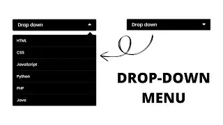 Learn how to create a Dropdown Menu Using HTML and CSS