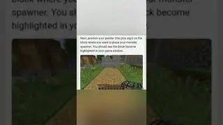 How to Use a Monster Spawner in Minecraft | Minecraft Learning Video | Minecraft Basic Tutorial
