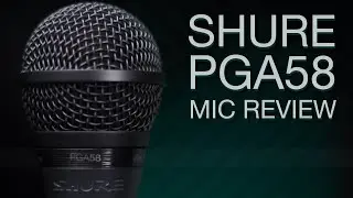 Обзор/тест динамического микрофона Shure PGA58