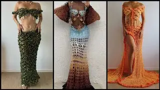 Bodycon sexy skirt & crop tops dress/Long gown party dress outfits/