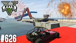 DUNE BUGGY PARKOUR - FEUERWERK INS GESICHT! (+DOWNLOAD) | GTA 5 - CUSTOM MAP RENNEN