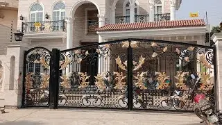 Awesome Wrought Iron Gate Design Of Week||Beautiful Design Of Gate In Bwlp#Design#Gate@MrBeast