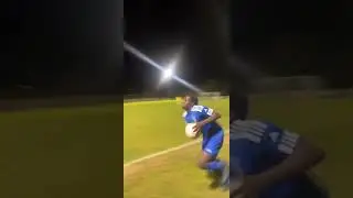 The distance on this throw-in 🤯