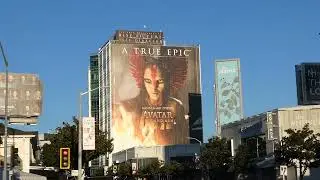 James Cameron Avatar Fire & Ash Billboard Sunset Blvd Los Angeles California January 9, 2026