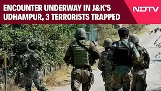 Jammu Kashmir News | Encounter Underway In J&K's Udhampur, 3 Terrorists Trapped