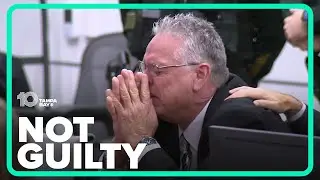 Former Parkland school resource officer overcome with emotion after not guilty verdict
