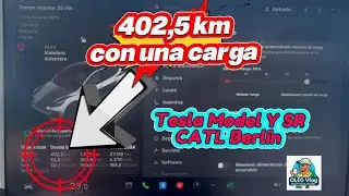 Incre&iacute;ble ! Tesla Model Y SR logra m&aacute;s de 418 km con solo una carga . Es m&aacute;s eficiente de Espa&ntilde;a ? 