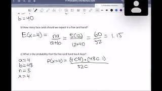 Hypergeometric Distributions