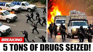 ICE STOPS a Massive Cartel Convoy at the Texas Border &mdash; 5 Tons of Drugs Seized!