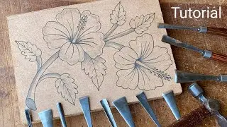 Tutorial wood carving new model design