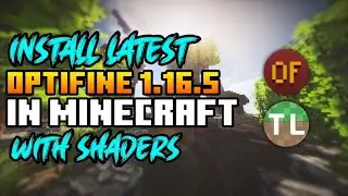 How to install latest optifine 1.16.5 and shaders in minecraft java (2021) !!!