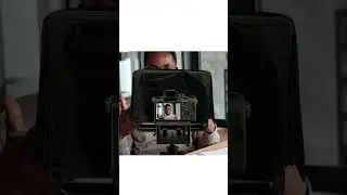 Glide Gear TMP100 Ajustable para iPad/Tablet/Smartphone Teleprompter Beam Splitter Glass con Funda