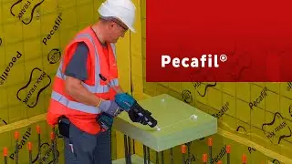 So gelingt die W&auml;rmed&auml;mmung auf Spundw&auml;nden oder Bohrpfahlw&auml;nden &ndash; schnell & sicher mit Pecafil&reg;