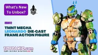 Unboxing the TMNT Mecha Leonardo Die-cast Frame Action Figure by HeatBoys (WNTU?)