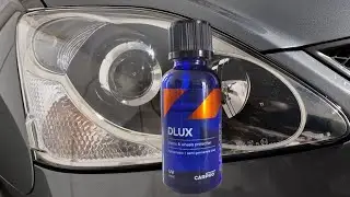 Как нанести керамическое покрытие на автомобильные фары CarPro CQuartz Dlux #автодетейлинг #детейлинг