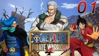 One Piece Pirate Warriors 4 (Co-op) Part 1:  Straight to Alabasta