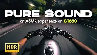 Night ride with pure beauty 🫶 | beauty beast ❤️ gt 650 | night ride pure exhaust note | #gt650 