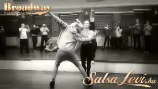 Salsa Levi & Dora Laki - Bachata Social Choreo @ Broadway Dance Center &reg; Budapest