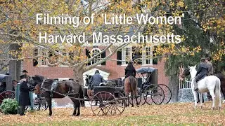 Filming of &ldquo;Little Women&rdquo; &ndash; Harvard, Massachusetts &ndash; October 2018
