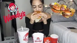 WENDY'S MUKBANG + CREEPER STORYTIME
