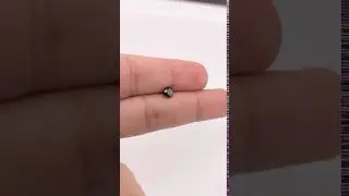1.02 Cts AAA Round Brilliant EGL USA Certified ( 1 pc ) Loose Treated Fancy Black Diamonds(394599)