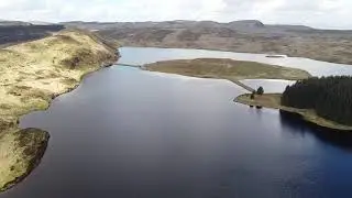 The Jaw Reservoir With My Mavic Mini Kilpatrick Hills Scotland 🏴󠁧󠁢󠁳󠁣󠁴󠁿