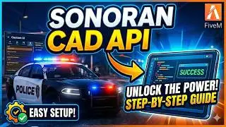 How to Set Up Sonoran CAD API in FiveM - Easy Tutorial! #SonoranCAD #FiveM #FiveMTutorial