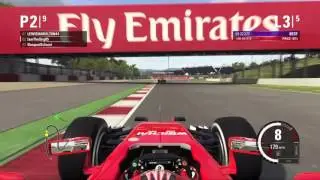 F1 2015 - Great race with Lewis Hamilton at Spain