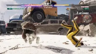 LITTLE DRAGON VS THE DRUNKEN MASTER | DOA 6 GAMEPLAY PS5