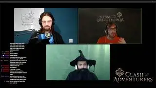 Podcast Co-Stream Bybsie & Divium Furor | Clash of Adventurers MMORPG | EN