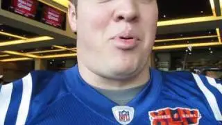 Mike Pollak #78 NFL Super Bowl Indianapolis Colts offensive guard talking about his last name