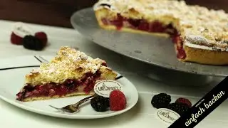 UrDinkel Streusel Himbeer-Brombeer Kuchen genial einfach und lecker