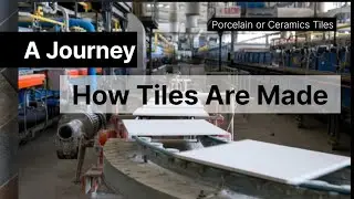 Ceramic Tiles Manufacturing Process in Factory