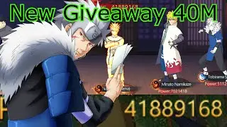 40 MILLION Power Account Giveaway On Naruto Ninja New Legends App King of Ninjutsu Will of shinobi