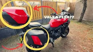 Baús Originais da Tracer 9 2025 na Prática | Carga e Uso Real.